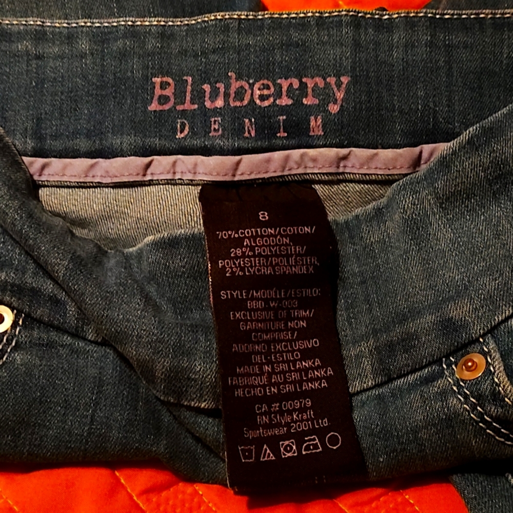 Blueberry denim
